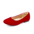 thumbnail image 1 of Zapatos para Niña DREAM PAIRS Slip-On Rojo de Gamuza Talla 2, 1 of 6