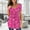 Hot Pink womens blouses and tops dressy, variant on Womens Blouses and Tops Dressy Comfy Lightweight Flowy Swing Button up Henley Shirts Pullover Tunic Summer Floral Print V-Neck Short Sleeve Cute Tees Tops White XL