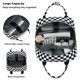 thumbnail image 3 of Mochila Kouxunt a cuadros para portátil de 15.6 pulgadas para mujeres y niñas, 3 of 5