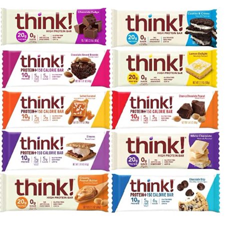 High Protein Bars  Gluten-free  Variety Pack of 10
