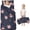 Pioneer Flower Floral Print Pattern-1, variant on Pioneer Flower Floral Print Pattern Toddler Nap Mat for Teens Preschool Daycare, Teens Sleeping Mat Bag, Toddler Sleeping Bag with Pillow