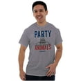 thumbnail image 4 of Party Animals Washington DC Capitol Plus Size Crewneck Graphic Tee Shirt Brisco Brands 2X, 4 of 5