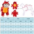 thumbnail image 3 of LINMOUA Funny Pet Costumes, Cats And Dogs Transformed Into Funny Holiday Costumes, Pet Cosplay Costumes, 3 of 9