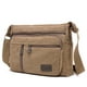 thumbnail image 3 of Bolso Mensajero Informal para Hombre Bolso Lona Multifuncional Bolso Uso Diario para Hombre (café), 3 of 9