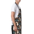 thumbnail image 3 of Lsque Cute Alpaca Waterproof Apron Chef Aprons for Men Heavy Duty Chemical Work Apron Extra Long Grilling Aprons with Adjustable Bib Apron, 3 of 9