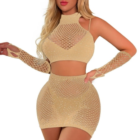 

Women Mesh Fashion Printed Lace Lingerie 4PCS Set Underwear Dress Sets Underwear Nightwear Lingeries Chemise Nightie Sleepwear