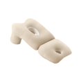 thumbnail image 4 of Almohada boca abajo ergonómica y versátil para acostarse en la cama, funda lavable Beige, 4 of 9