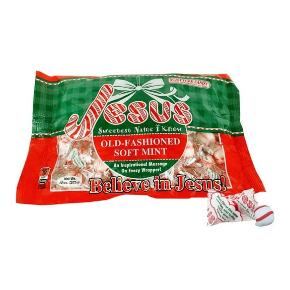 Scripture Candy Old-Fashioned Soft Peppermint 10oz Bag