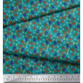 thumbnail image 3 of Soimoi Poly Georgette Fabric Trophy,Timer Clock & Basketball Sports Print Fabric by The Yard 52 Inch Wide, 3 of 3