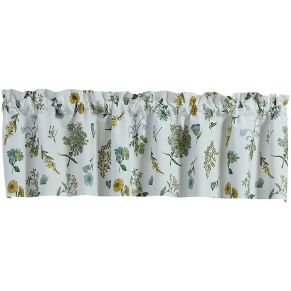 Park Designs Flower Market Lined Valance 60" X 14"