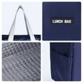 thumbnail image 4 of Unique Bargains Insulated Lunch Bag for Women and Men for Work Office Navy Blue, 4 of 6