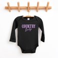 thumbnail image 2 of Country Baby Puff Print  - Baby Long Sleeve Bodysuit, 2 of 10