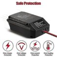 thumbnail image 5 of DC 18V to 12V Step-Down Converter for Milwaukee M18 18V Battery, Cigarette Lighter Adapter,Power Whe YY hwy, 5 of 5