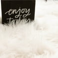 thumbnail image 5 of Ultra Soft Faux Sheepskin Fur Shag Rug Ivory 2' x 6' Sheepskin, 5 of 7