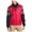 Red - realred, variant on IZOD Mens Apex Quilted Jacket, Red, Medium