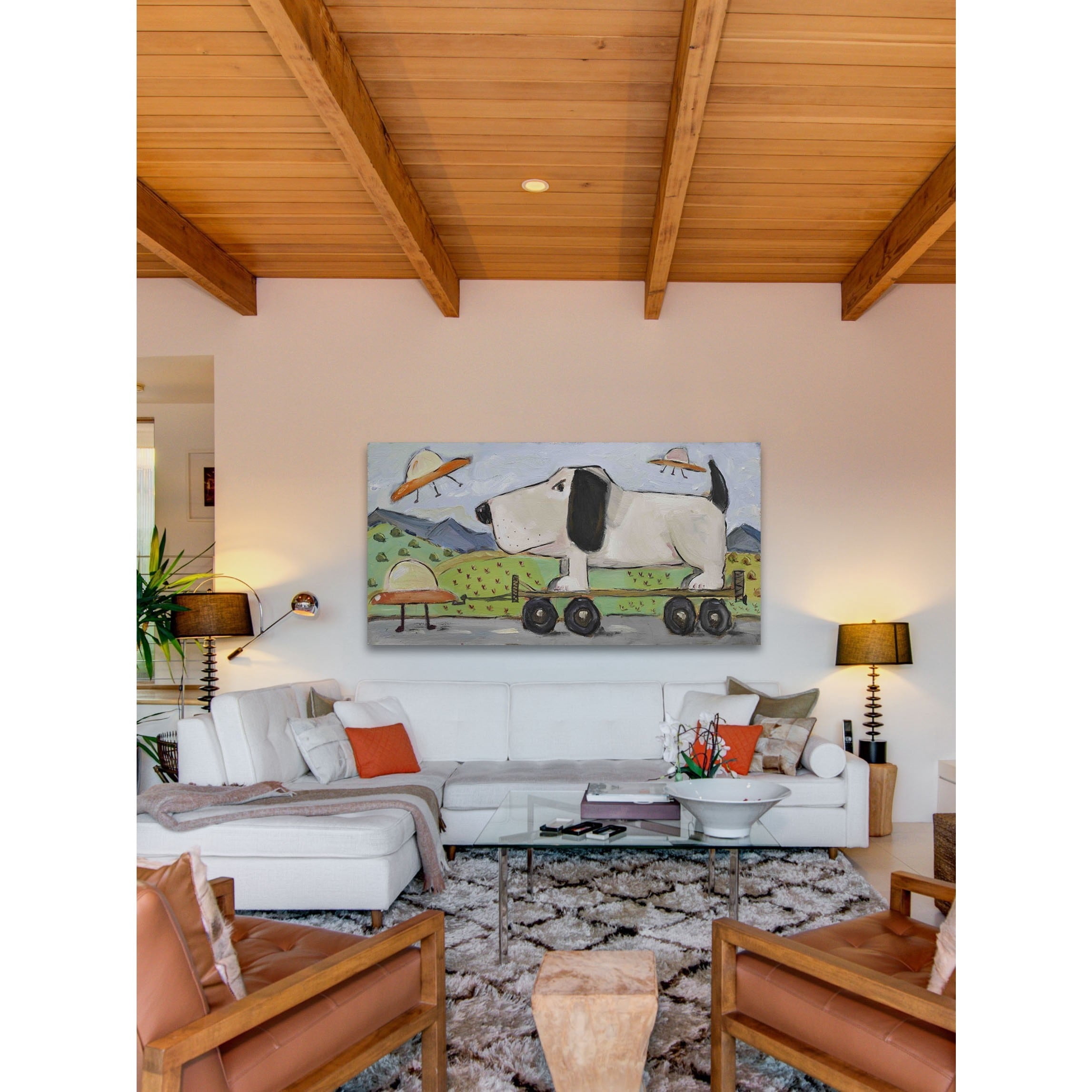 MARMONT HILL  - The Abduction by Tori Campisi Painting Print on Canvas - Multi-Color 24 x 12