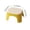 Yellow, variant on HuiXinOu Mini Stool, Skidproof Thickened Plastic Step Stool for Living Room Bathroom, Shoe Changing Low Stool for Kids Adults, Stackable Kindergarten Stool