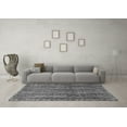 thumbnail image 3 of Ahgly Company Indoor Rectangle Abstract Gray Modern Area Rugs, 2' x 5', 3 of 4