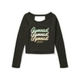 thumbnail image 4 of Justice Girls Long Sleeve Gymnastics T-Shirt, Sizes XS-XL, 4 of 4