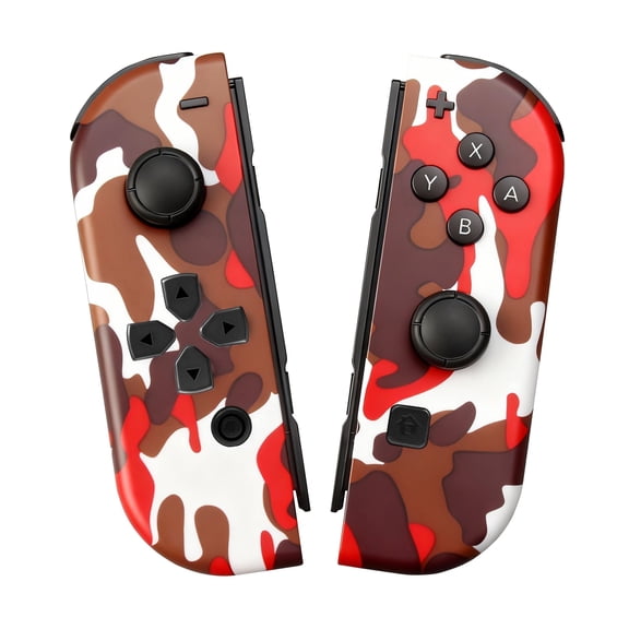 Switch Controller for Nintendo Switch, Switch Remote Control supports Dual Vibration/Motion Control/Screenshot/Wake-up,Red Camo
