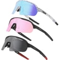 thumbnail image 1 of Lunettes de Cyclisme XUCP-Baseball Lunettes de Sport pour Hommes Femmes Jeunes Extérieur Softball Course Protection UV 400, 1 of 4