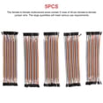 thumbnail image 3 of Eigraketly Cable multicolor a de 20cm/7,86 pulgadas, 5 uds., Cable de puente de placa de pruebas a de 40 pines, Kit de Cable de Medidores de medidas dimensionales Eigraketly TO002947-00, 3 of 6