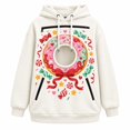 thumbnail image 2 of Christmas Pet Pouch Hoodie Women Men Long Sleeve Festive Graphic Loose Casual Pullover Sweatshirt Dog Cat Carrier Hoodie, 2 of 7