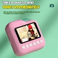 thumbnail image 4 of Cámara de Impresión Instantánea para Niños, Regalo para Niños y Niñas, Cámara de Vídeo Digital para Niños, Cámara de Impresión Térmica Fotográfica Azul, 4 of 8