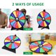 thumbnail image 2 of WinSpin 20" Prize Wheel 14 Slots Dry Erase Spinning Wheel for Pub Party Eagle, 2 of 9