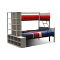 thumbnail image 1 of Litera Ind. / Matri Karlota con estante libero color Gris, 1 of 3