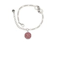 thumbnail image 2 of Delight Jewelry Silvertone Red Chinese Blessing Silver-tone Paw Infinity Link Chain Bracelet, 6"+2" Extender, 2 of 3