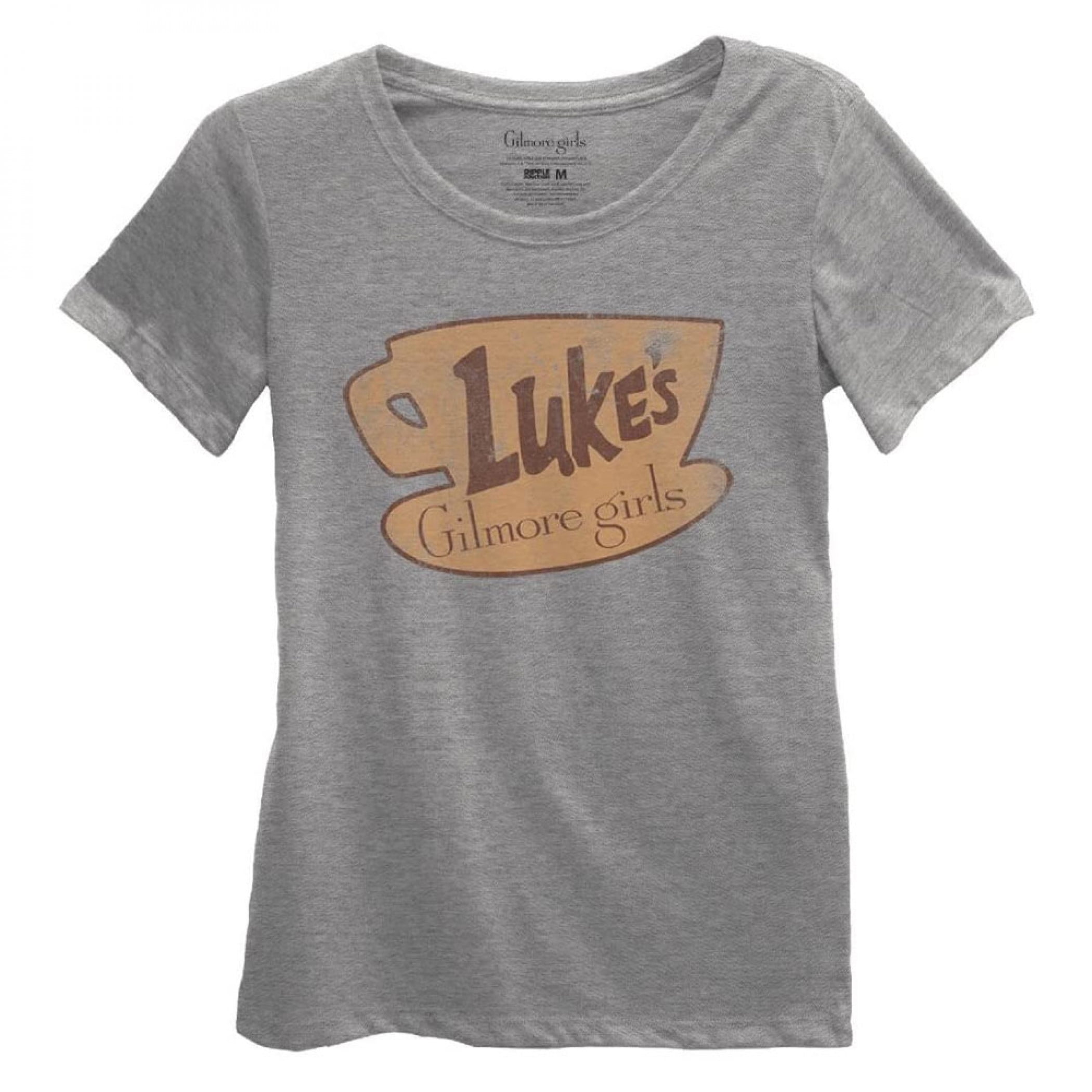 Næb logik erhvervsdrivende Gilmore Girls Luke's Coffee Logo Women's Shirt-Large - Walmart.com
