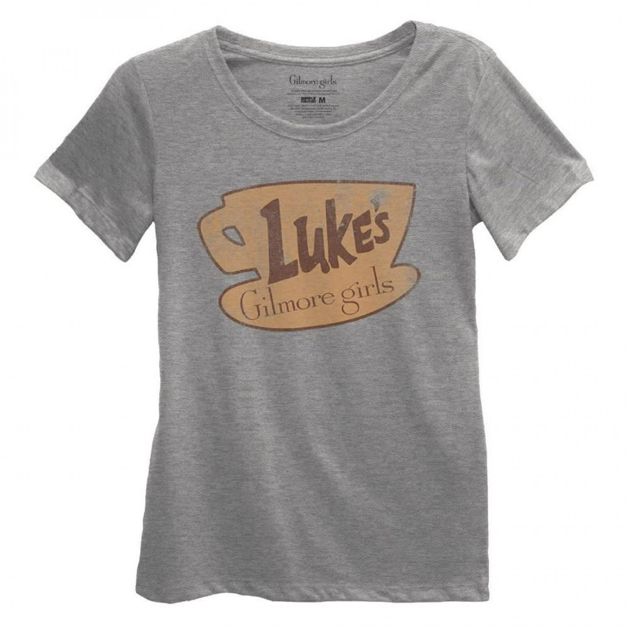 Gilmore Girls Luke s Coffee Logo Women s Shirt 2XLarge Walmart