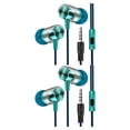 thumbnail image 3 of QualitChoice Hot Sale Earphone Universal 3.5mm In-Ear Stereo Earbuds Built-in Microphone High Quality Wired Earphones For Mobile Phone Blue 2Set, 3 of 6