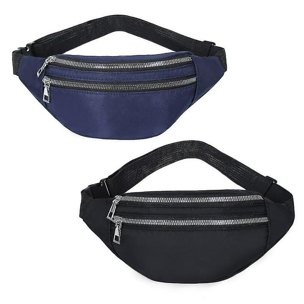 2 Fanny Pack For Men Women Waist Bag Waist Pack With Adjustable