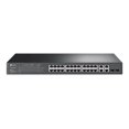 thumbnail image 1 of TP-Link JetStream TL-SL2428P V6.6 - Switch - L3 - Intelligent - 24 x 10/100 + 2 x combo Gigabit SFP - Montable en Rack - PoE+ (250 W), 1 of 2