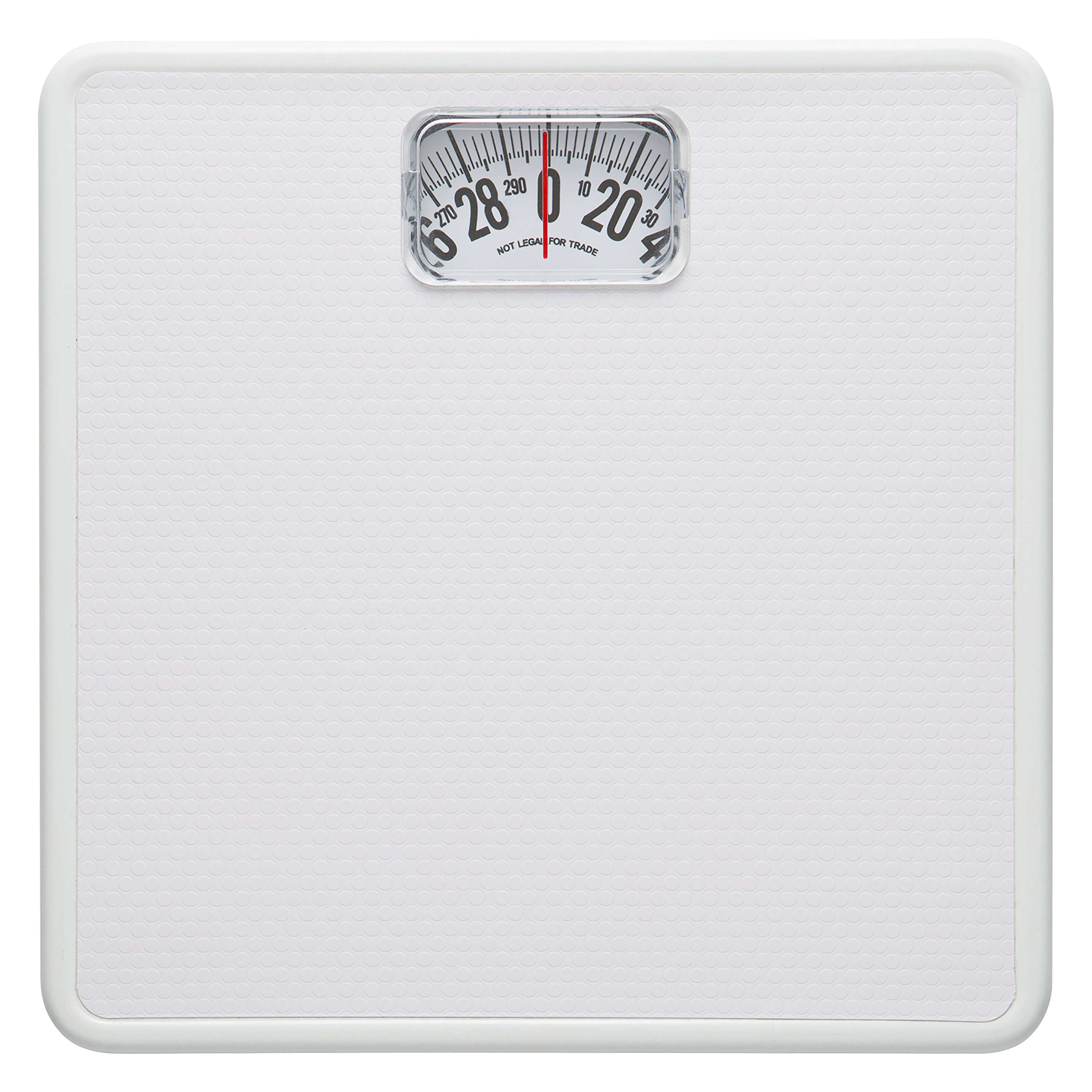 Taylor Analog Bathroom Scale White Mat