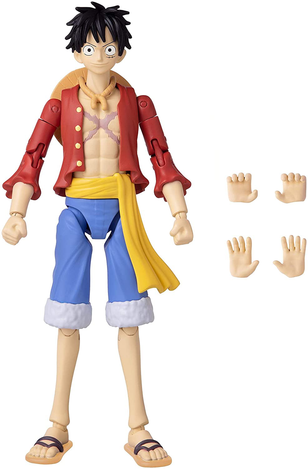  Anime Heroes – One Piece – Monkey D. Luffy Action Figure : Toys  & Games