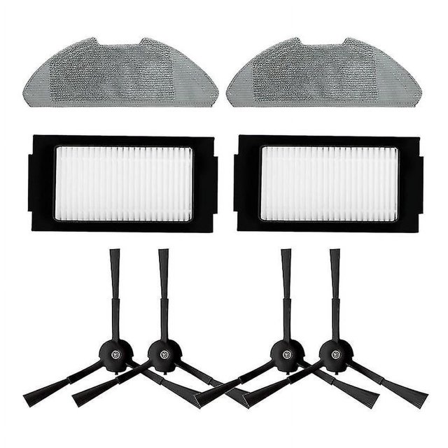 Kit de filtro Hepa de cepillos laterales Compatible con trapo de tela Xiaomi Mi Robot Mijia Pro