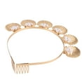 thumbnail image 3 of Miangastore 1pc Shell Pearl Headband Creative Vacation Hair Decorative Headwear, 3 of 8