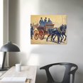 thumbnail image 4 of COMIO M17 Vintage Newmann The Great Blindfold Drive Magic Magician Poster Re-Print, 4 of 5