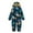 B Set:Kids, variant on IROINNID Christmas Jumpsuit Clothing for Family Warm Christmas Printed One-Piece Home Wear Hooded Clothing Kids Jumpsuit
