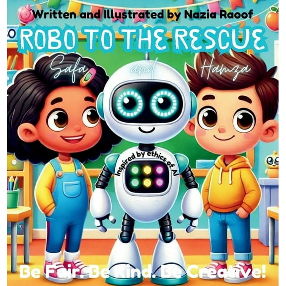 Robo to the Rescue with Hamza and Safa: Artificial Intelligence, (Hardcover)