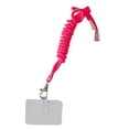 thumbnail image 1 of Teléfono móvil Cuerdas colgantes de nylon con tarjetas Cuerdas de cuello desmontable Anti perdido Crossbody Collar Lávias Correa Correa Teléfono Celular Accesorio Rose Rojo Inevent EL022540-10, 1 of 7