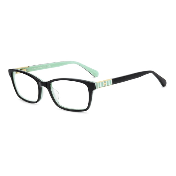 Kate Spade Womens Jackeline 2 Rx'ble Eyeglasses with Case, Black Green