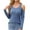 Blue, variant on AherBiu Cold Shoulder Tops for Women Long Sleeve Ribble Knitted V Neck Tunic Sweater Tops Pullover Winter Clothes