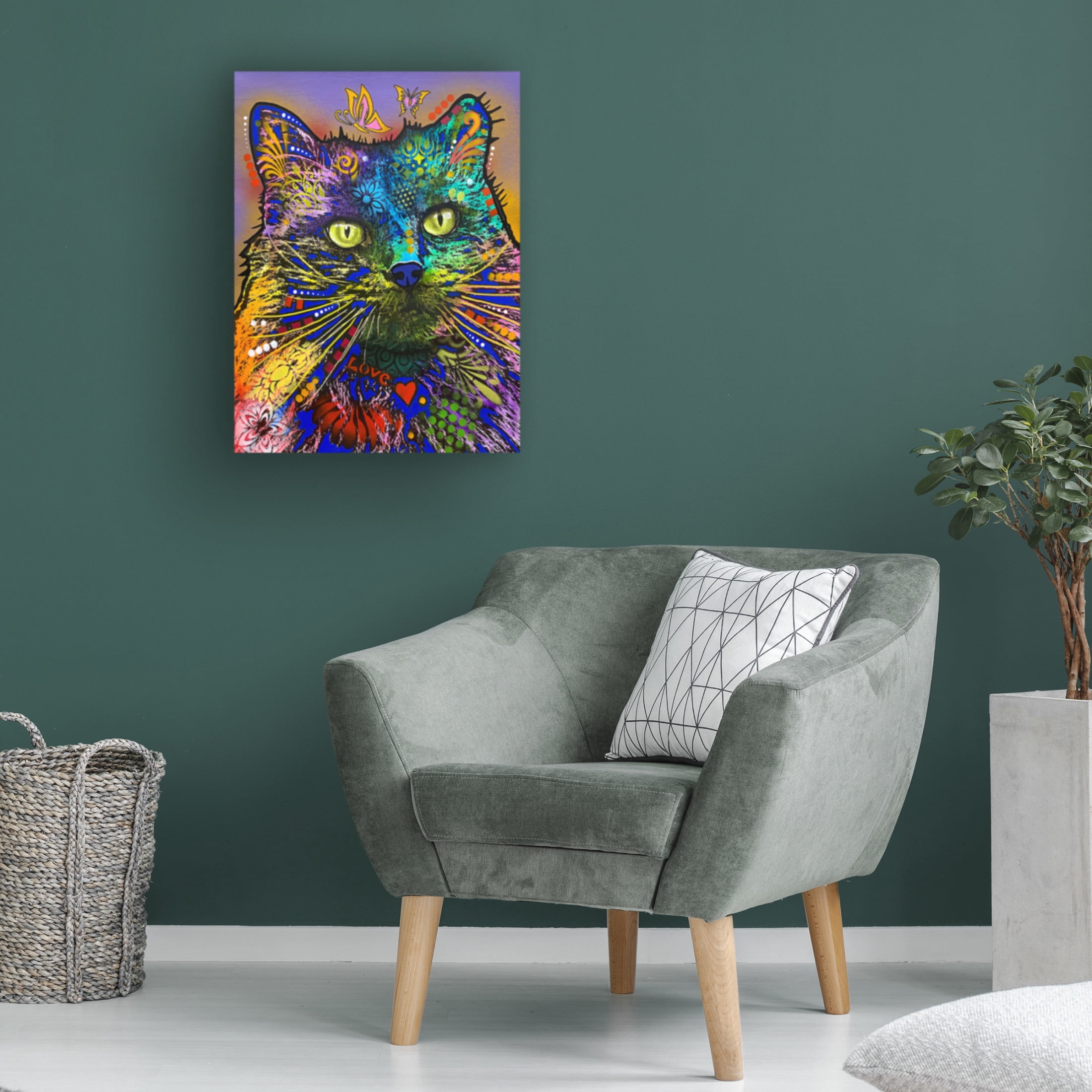 Canvas Wall Art - Dean Russo 'Do My Bidding' Wall Art for Living Room, Bedroom, or Office Décor by Trademark Fine Art - 35 x 47 Inches