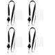 thumbnail image 1 of Wear-Resistant Pvc Transparent Work Pass Cover Hanging Id Card Holder for Nurses Doctors 4Pcs, 1 of 3