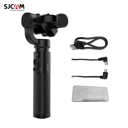 SJCAM Gimbal 2 3- Handheld Gimbal Stabilizer Anti-shake Built-in 2600mAh Battery with 1/4 Inch Screw Holes Carry Case Compatible for SJCAM YI CAM for GoPro Hero 6/5/4/3 for SONY RX0 Action Camera (Best Gopro For The Money)