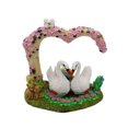 thumbnail image 1 of Adorno de cisne con forma de corazón para acuario, decoración de escritorio para el hogar, pecera, artesanía de resina, 1 of 5